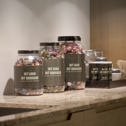 Plastb&oslash;tte 3000ml dansk choko&amp;drag�ekuglemix 336g