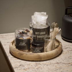 Plastb&oslash;tte 750ml dansk choko &amp; drag�ekuglemix 75g