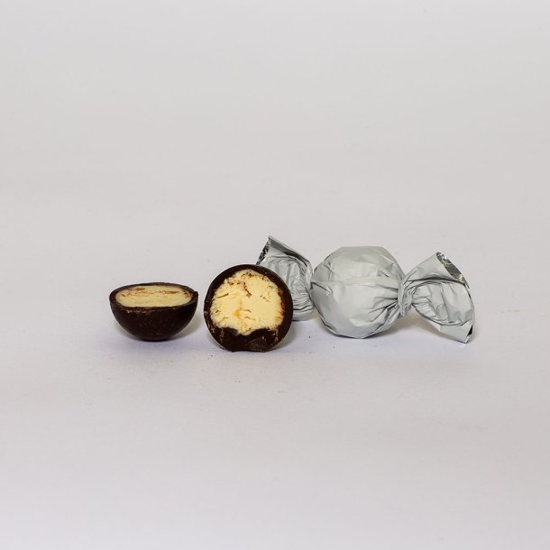 Luksus chokoladekugler hvid m/m&oslash;rk &amp; kokoscreme