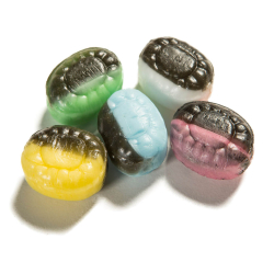 Twistede bolcher m/ pulverfyldt lakridsblanding 2 tryk