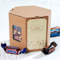 6-kantet &aelig;ske S m/miniaturemix 350g