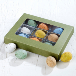 Chokolade&aelig;ske m/ Nougatfugle&aelig;g 108g