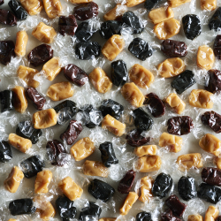 Knallert&aelig;ske stor, natur - Karamelmix 1135g - Chri