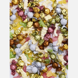 Gavekuffert mellem m/P�skemix 680g - HAPPY EASTER