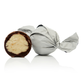 Bulk, Chokoladekugler HVID, mørk/kokoscreme 1kg