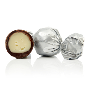 Bulk, Chokoladekugler SØLV, mørk/pebermynte 1 kg