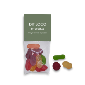 Cellofanpose, engelsk vingummi 50g