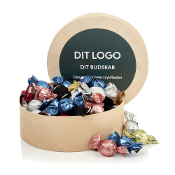 Tr&aelig;finer &aelig;ske M m/luksus chokoladekuglemix 700g