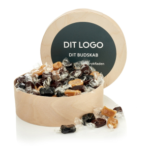 Træfiner æske M m/karamelmix 700g