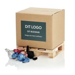 1/2 Palle &aelig;ske m/luksus chokoladekuglemix 1000g