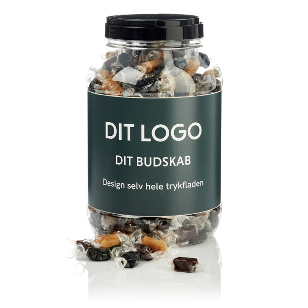 Plastb&oslash;tte 6000ml m/karamelmix 3000g