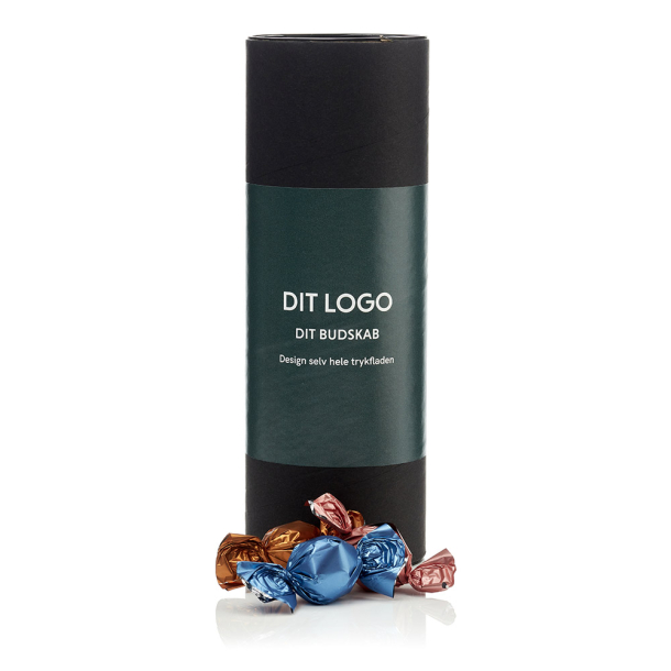Sort r&oslash;r S m/luksus chokoladekuglemix 450g