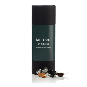 Sort r&oslash;r &Oslash;80x240mm S m/karamelmix 450g