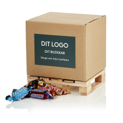 1/2 Palle &aelig;ske m/miniaturemix 1000g