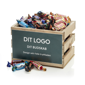 Trkasse lys S med miniaturemix 900g