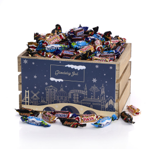Tr�kasse M - Miniaturemix 2300g - Christmas Wonderland
