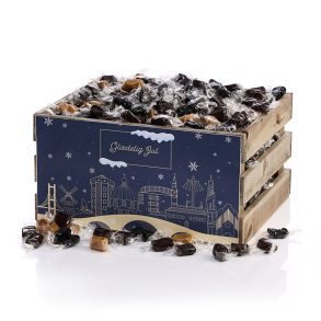 Tr�kasse L - Karamelmix 4200g - Christmas Wonderland