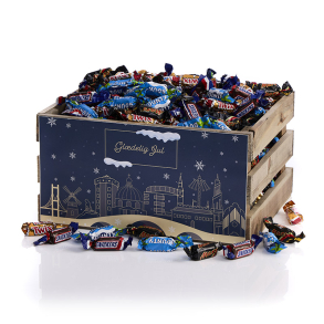 Tr�kasse L - Miniaturemix 3900g - Christmas Wonderland