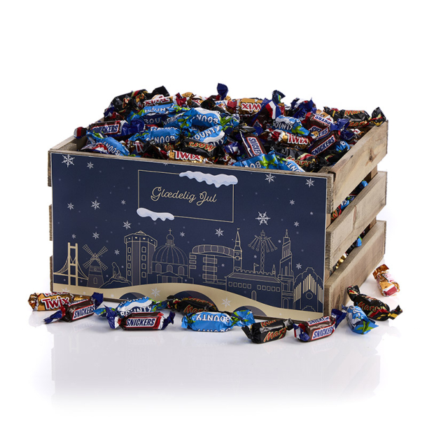 Tr�kasse L - Miniaturemix 3900g - Christmas Wonderland