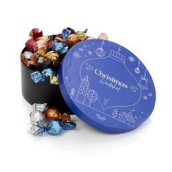 Hatteske S - bl - Luksus chokoladekuglemix 800g - Christmas Wonderland