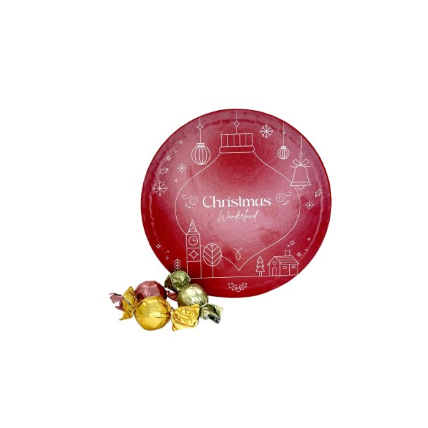 Hatteske S - rd - Luksus chokoladekuglemix 800g - CHRISTMAS WONDERLAND