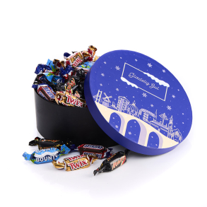 Hatte�ske S - bl� - Miniaturemix 750g - Christmas Wonderland