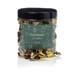 Plastb&oslash;tte 750ml -  Sm&aring;kuglemix 180g - Christmas Wonderland