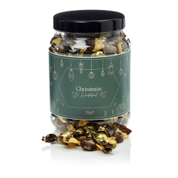 Plastb&oslash;tte 1500ml -  Sm&aring;kuglemix 360g - Christmas Wonderland