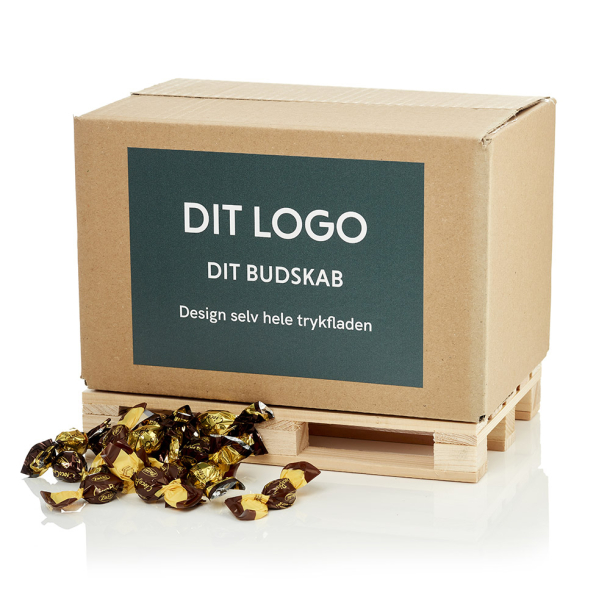 1/1 Palle &aelig;ske m/sm&aring;kuglemix 1100g