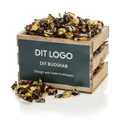 Trkasse lys S med m/Smkuglemix 500g