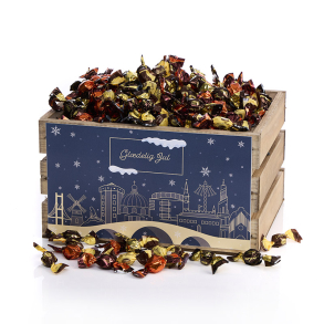 Tr�kasse M - Sm�kuglemix 1300g - Christmas Wonderland