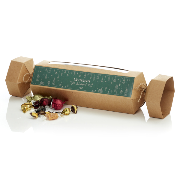 Knallertske stor natur m/hyggemix 1000g - Christmas Wonderland