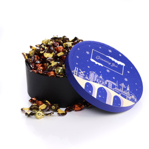 Hatte�ske S - bl� - Sm�kuglemix 500g - Christmas Wonderland