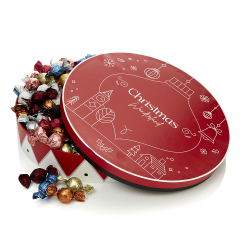 Hatteske L - rd - Luksus chokoladekuglemix 2300g - Christmas Wonderland