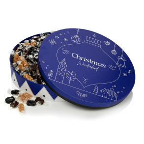 Hatte�ske L - bl� - Karamelmix 2300g - Christmas Wonderland