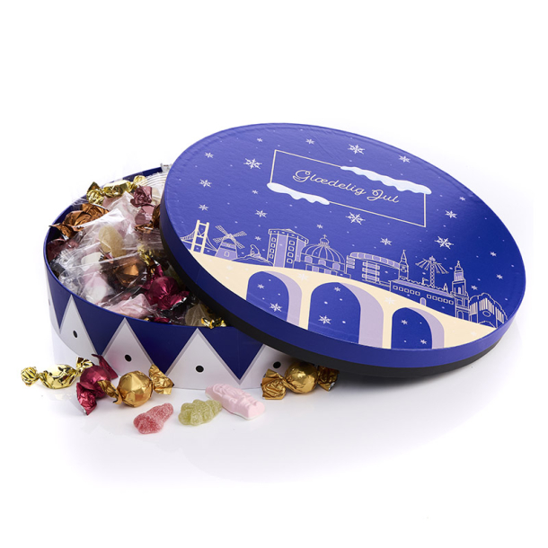 Hatte�ske L - bl� m/julemix 1550g - Gl�delig Jul
