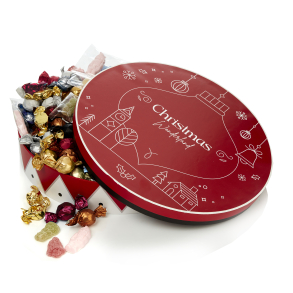 Hatte�ske L - r�d m/julemix 1550g - Christmas Wonderland