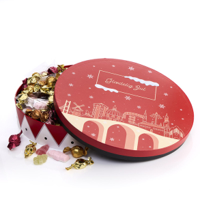 Hatte�ske L - r�d m/julemix 1550g - Gl�delig Jul