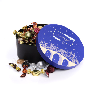 Hatte�ske S - bl� m/hyggemix 600g - Gl�delig Jul