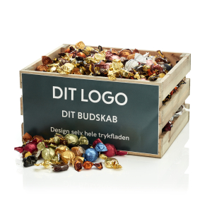 Tr&aelig;kasse L m/hyggemix 3300g