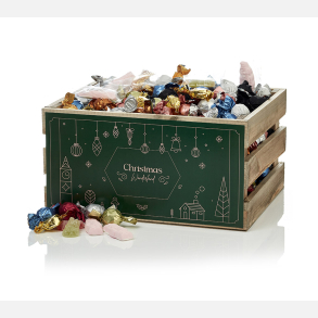 Trækasse L m/julemix 2850g - Christmas Wonderland