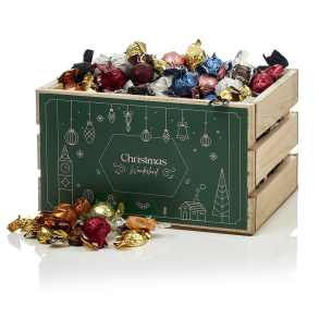 Trækasse M m/hyggemix 1900g - Christmas Wonderland