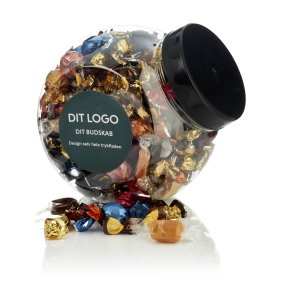 Skrå plastbøtte 3700ml. m/hyggemix 1200g