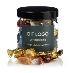 Plastb&oslash;tte 750ml m/hyggemix 250g