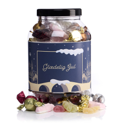 Plastb�tte 3000ml m/julemix 930g - Gl�delig Jul