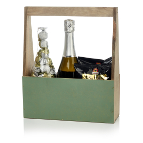 Trækasse m/hank med Spumante