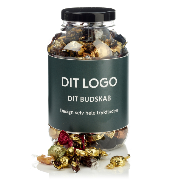 Plastb&oslash;tte 4000ml m/hyggemix 1500g