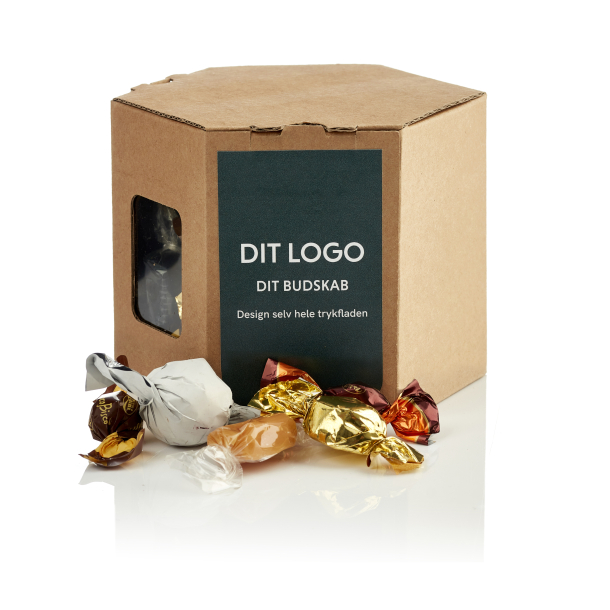 6-kantet &aelig;ske S m/hyggemix 280g