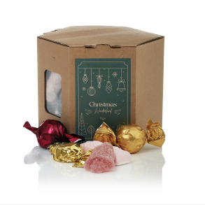 6-kantet ske S m/julemix 235g - Christmas Wonderland