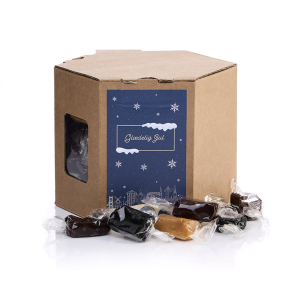 6 kantet �ske S -  Karamelmix 400g - Christmas Wonderland